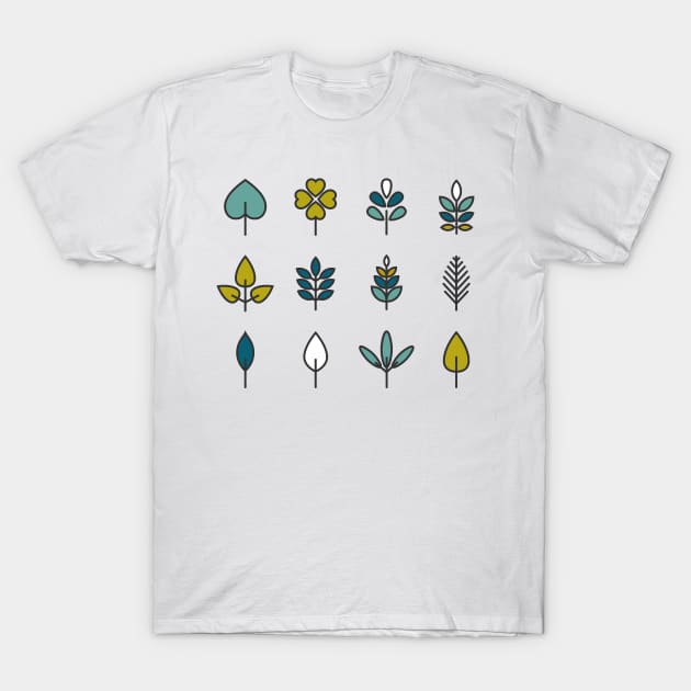 Leaves collection T-Shirt by Digster